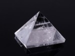 Kryształ górski kwarc - piramida - Indie odpromiennik