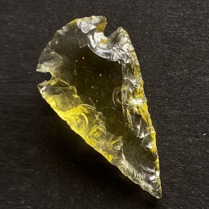 Andara Yellow Sun Power żółty kryształowy Grot - Kryształ Duży 50 mm