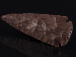 Grot Włóczni - Jaspis czerwony - Indyjskie Rękodzieło Epoka Kamienia Łupanego