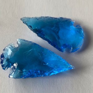 Andara Merlin Blue żywo niebieski kryształowy Grot - Kryształ Duży