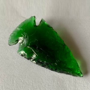 Andara Gaia Green zielony kryształowy Grot - Kryształ Duży