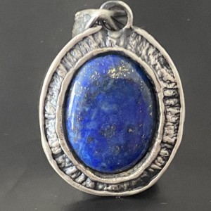 Lapis Lazuli Kamień królów Lazuryt - Wisior - Srebro